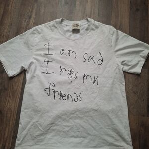 Gallery Dept I am SAD I miss My friends tee